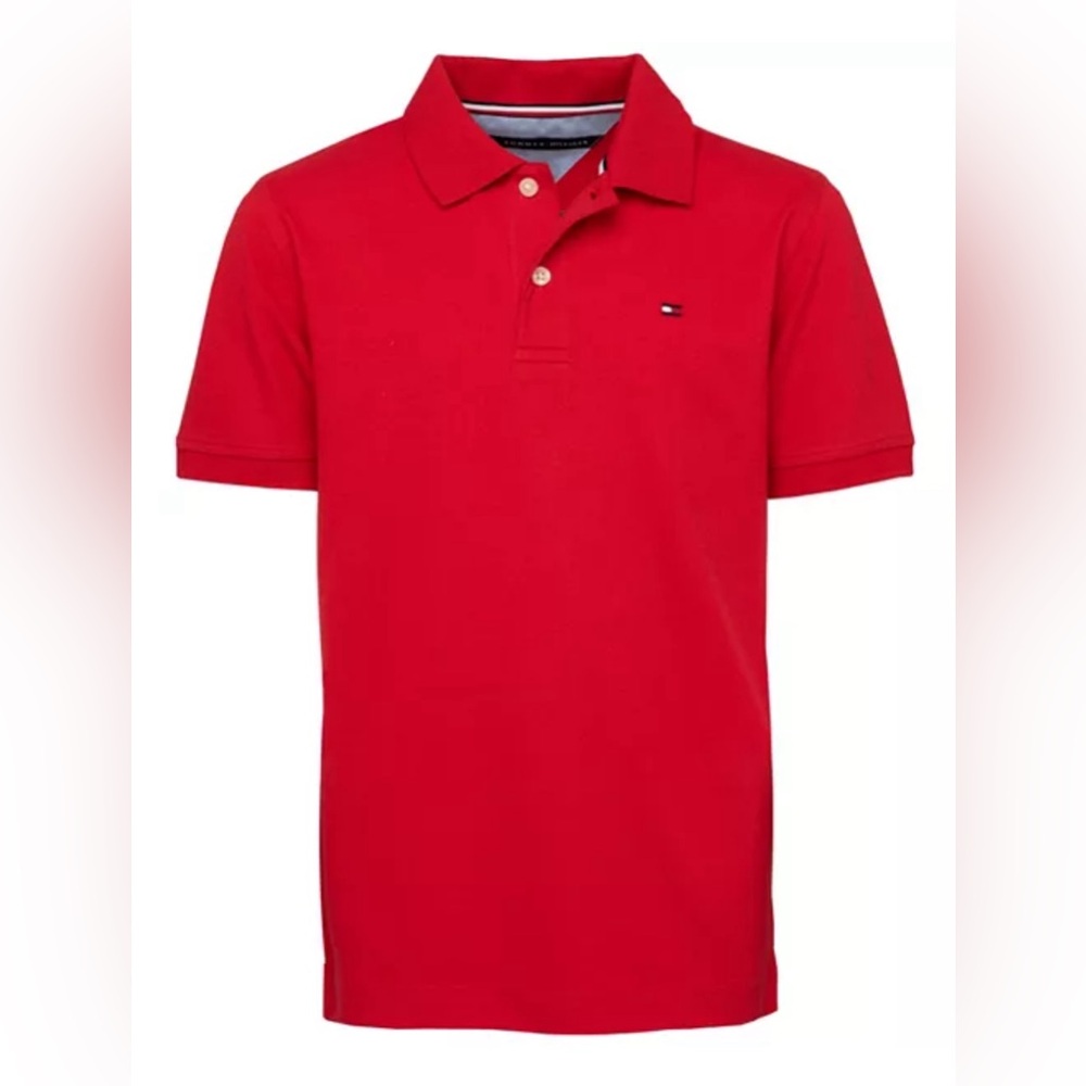 👉🏼NWT👈🏼 Tommy Hilfiger
Big Boys Ivy Stretch Polo Collared Shirt Size: M (12/14)